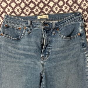 Madewell High Rise Light Blue Jeans